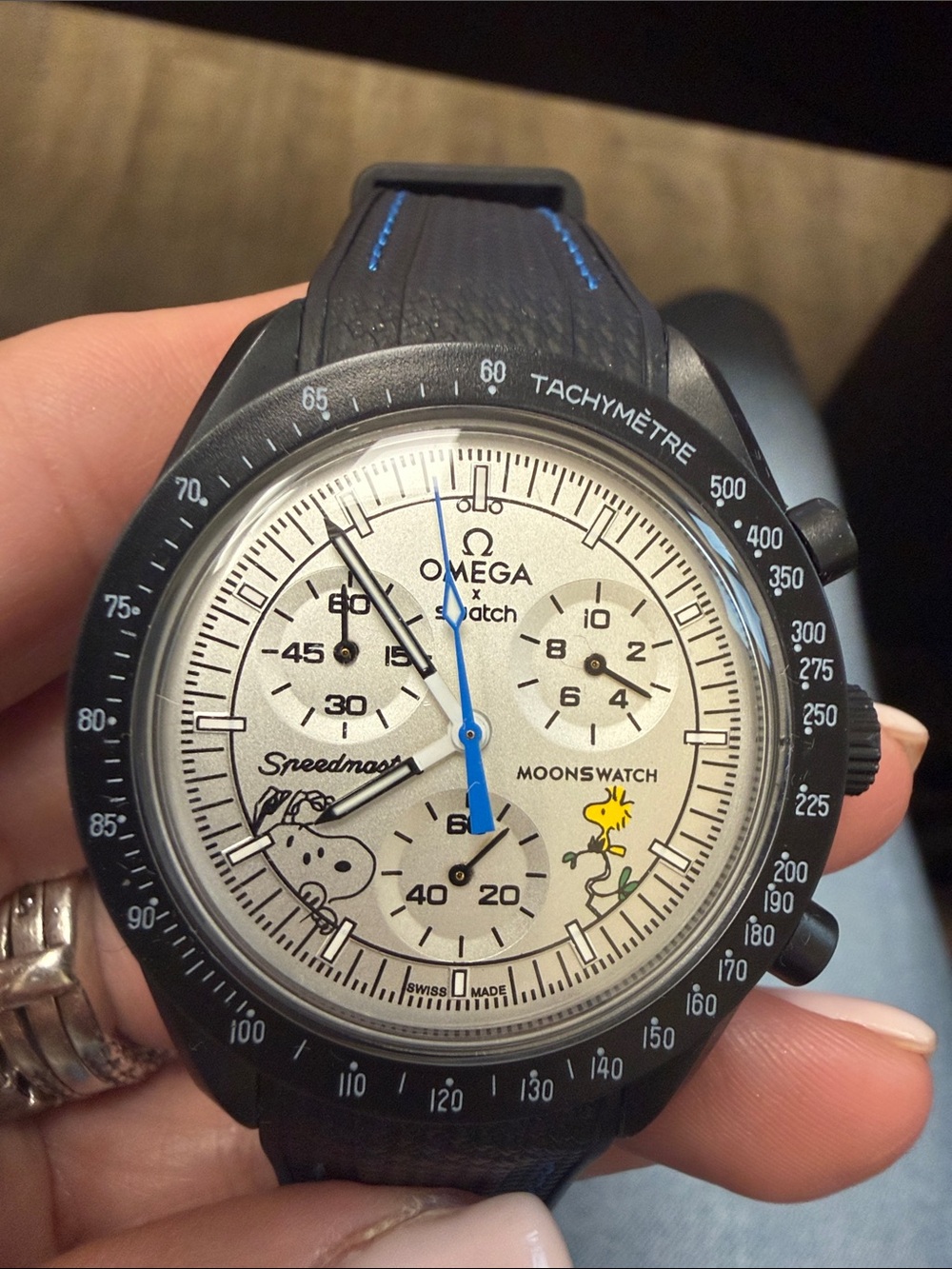 Omega/Swatch Mission to the Moon Snoopy Mod